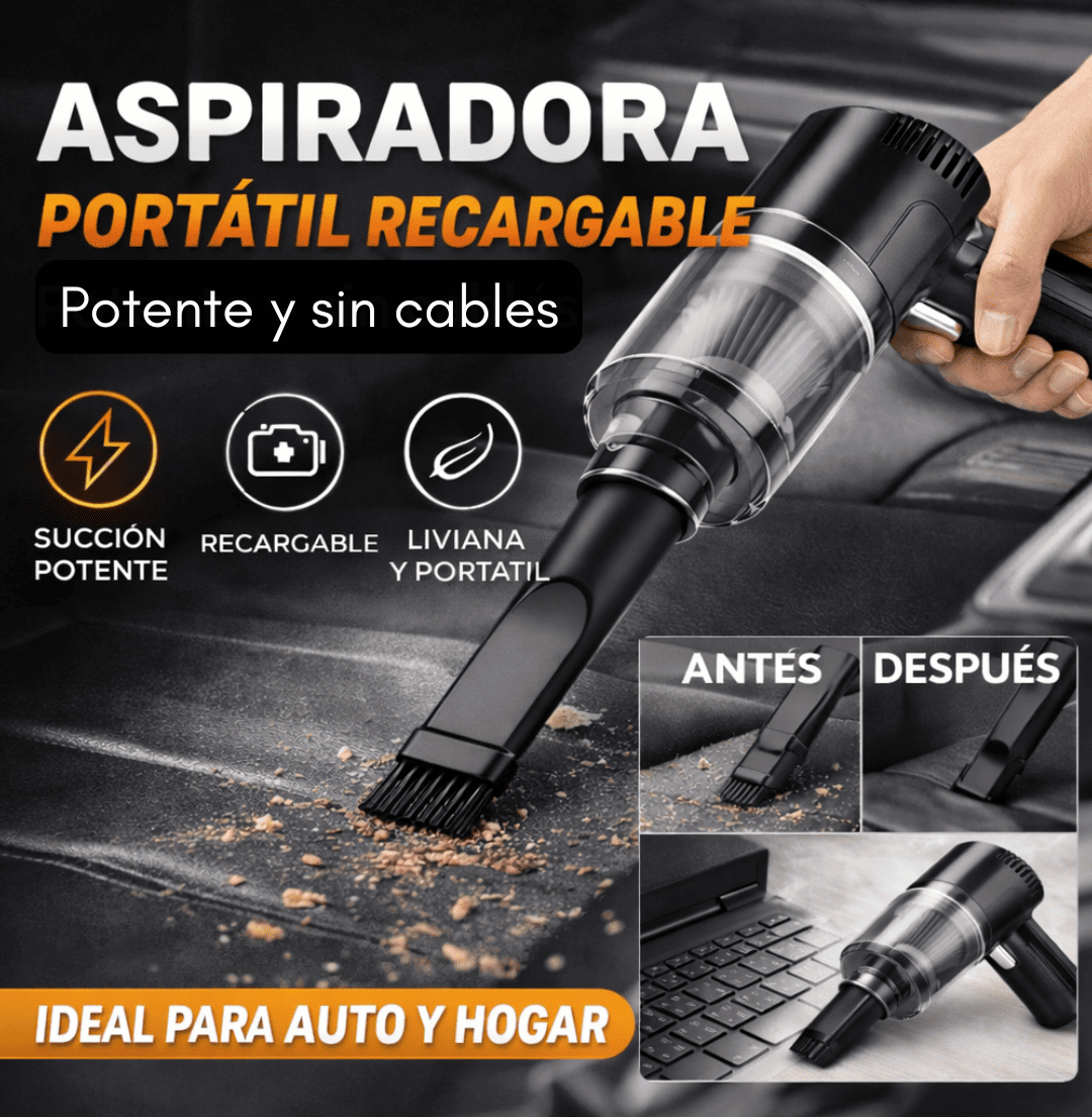 🧹 Aspiradora Portátil Vacuum 3 en 1